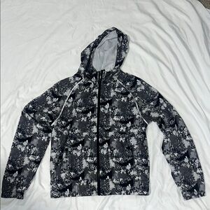 Hunter for Target Black and Gray Utility Jacket Small EUC